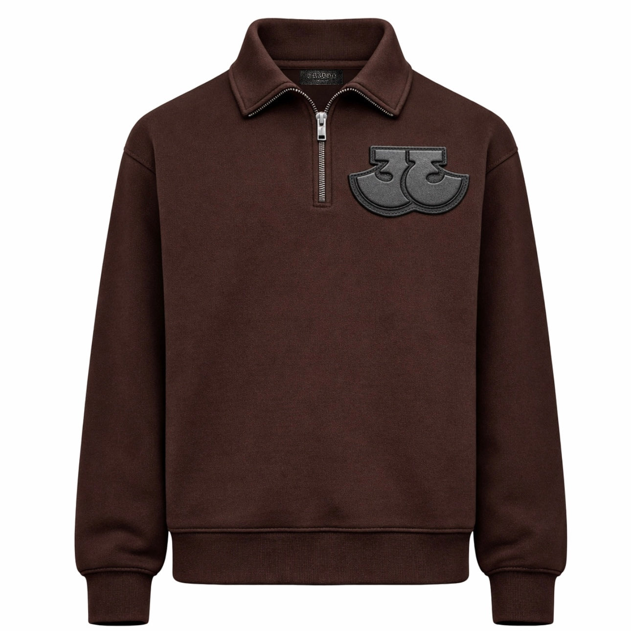 TRӠYON Quarter Zip - Espresso No. 01