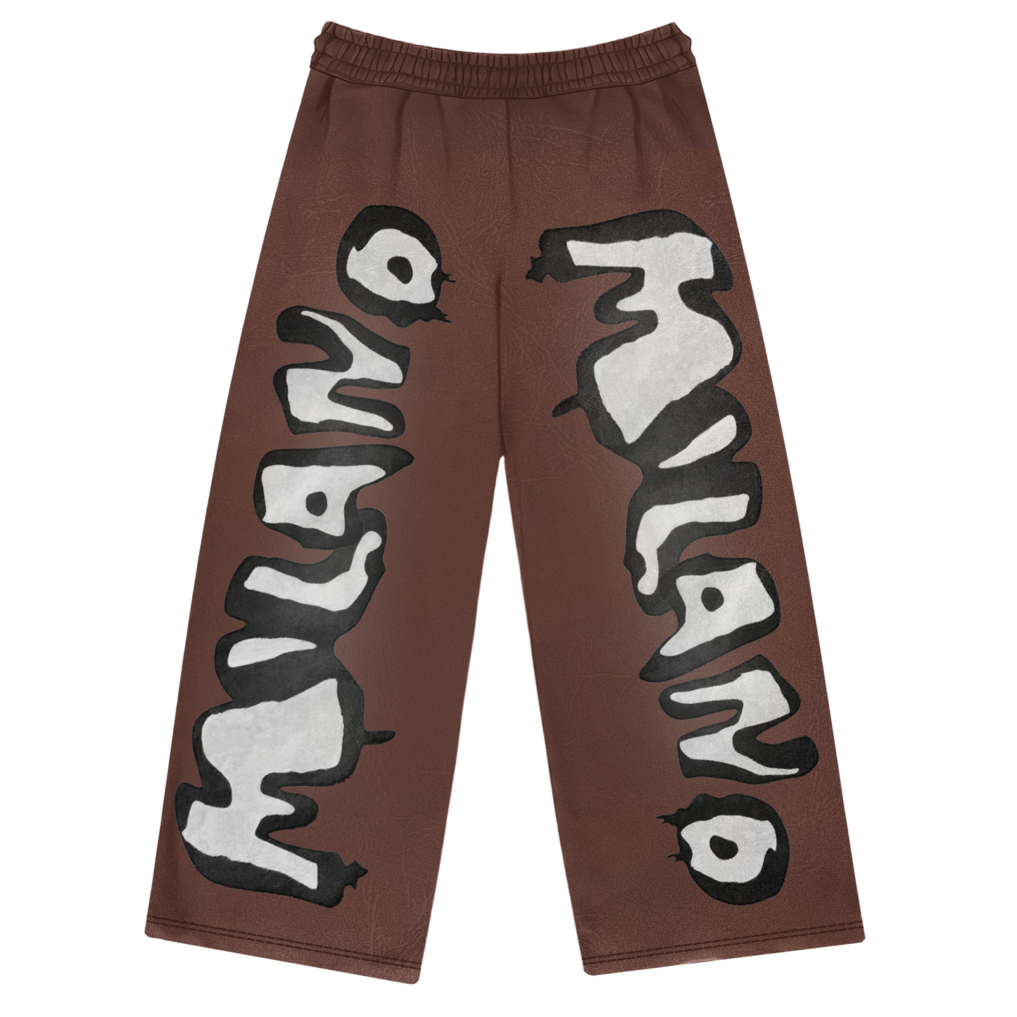 Brown MILANO Oversized Trousers (Unisex)