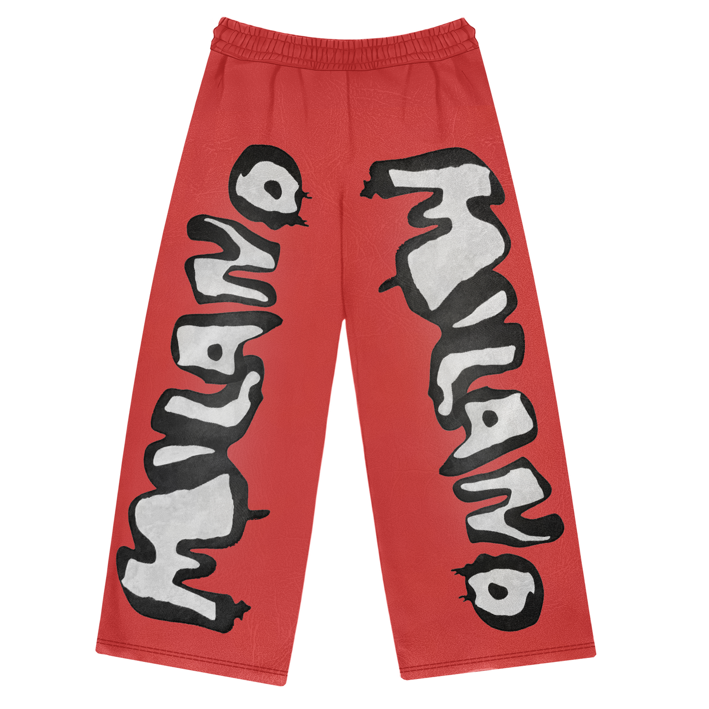 Red MILANO Oversized Trousers (Unisex)
