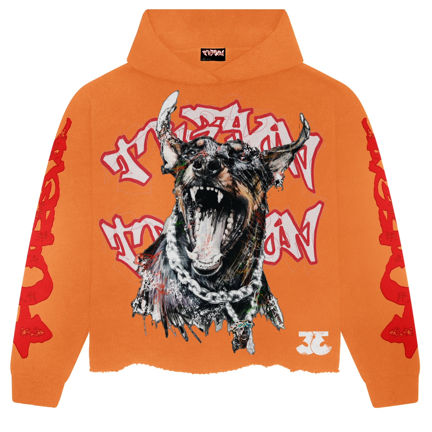 Burnt Orange TRӠYON Oversized Hoodie (Unisex)