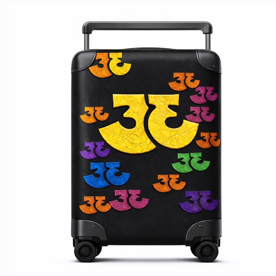 TRӠYON Check In Suitcase - Mosaïque