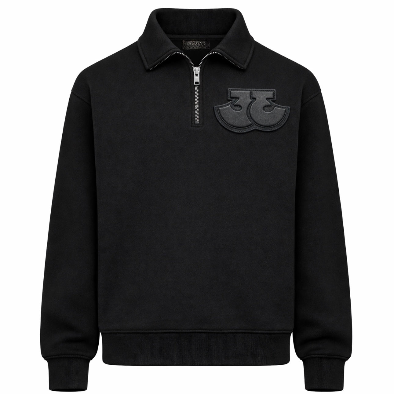 TRӠYON Quarter Zip - Onyx No. 02