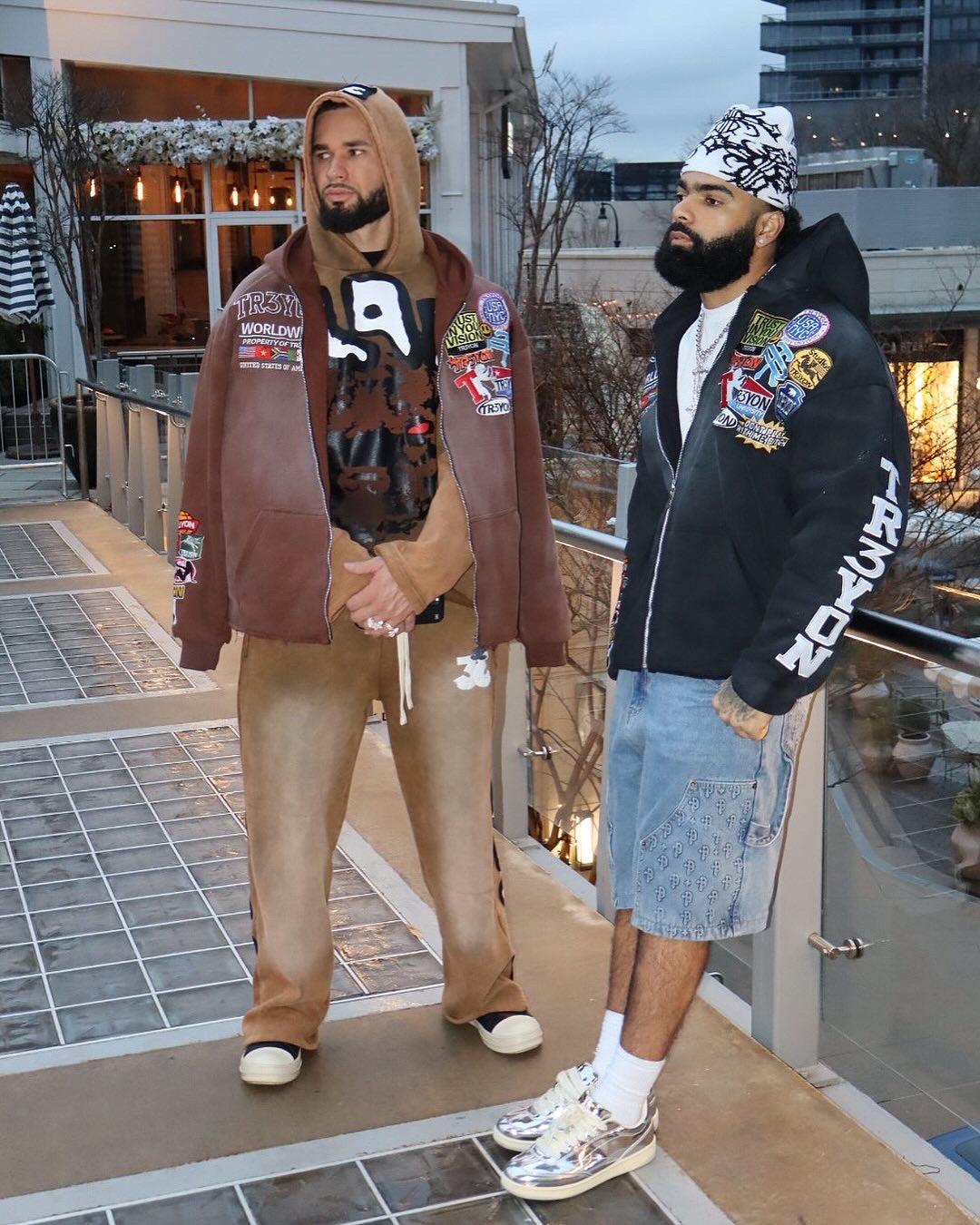 Brown "Patch" TRӠYON Jacket (Unisex)