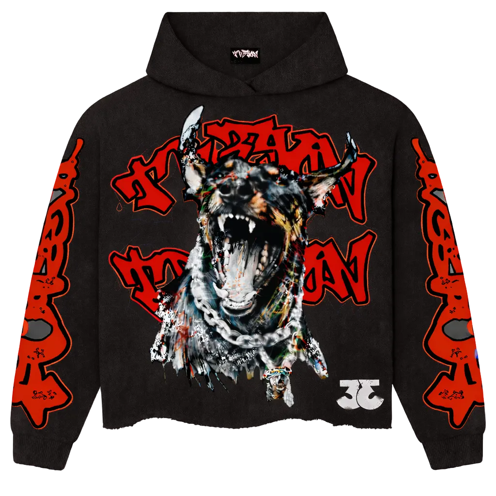 TRӠYON Oversized Hoodie - Midnight Wraith – TR3YON