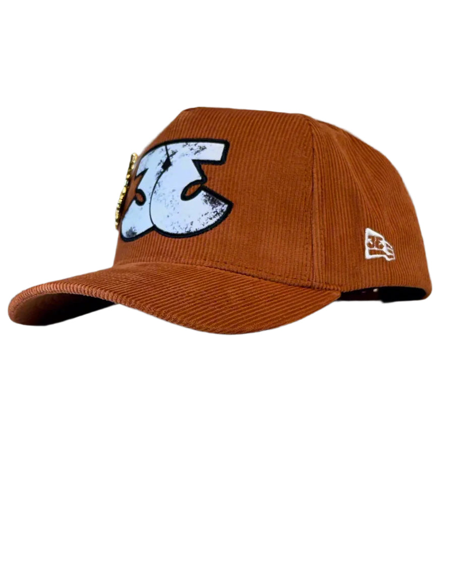 Tan TRӠYON Corduroy Trucker Hat (Unisex)