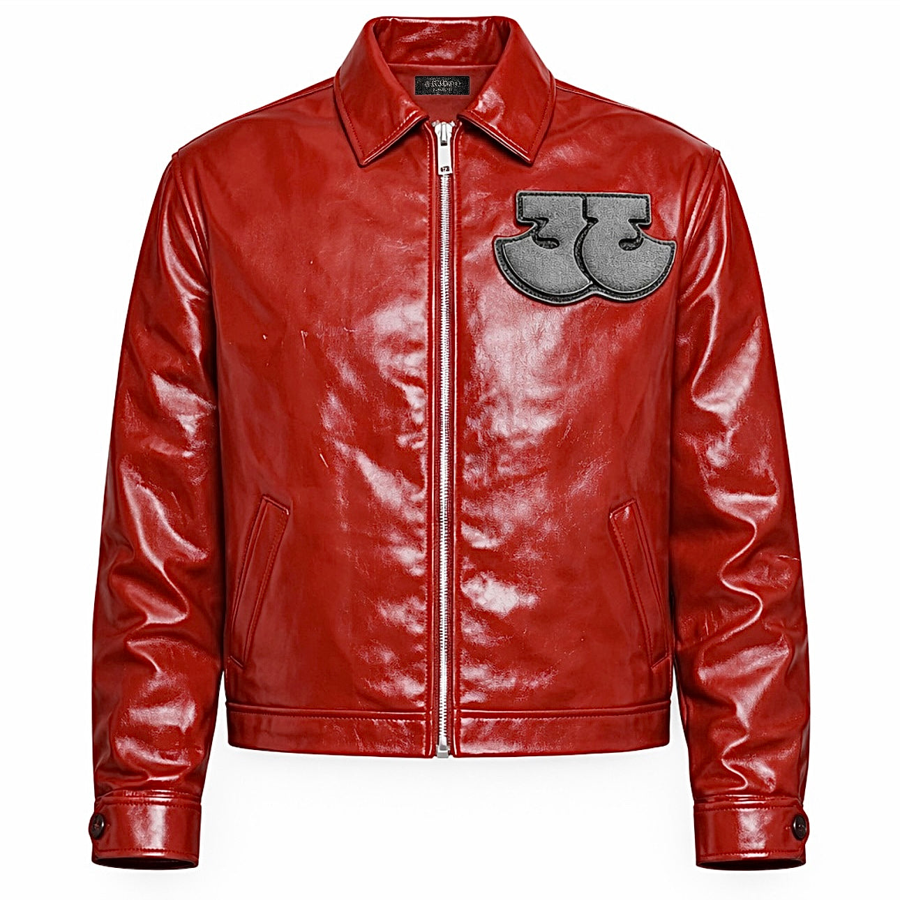TRӠYON Leather Jacket - Rouge No. 01