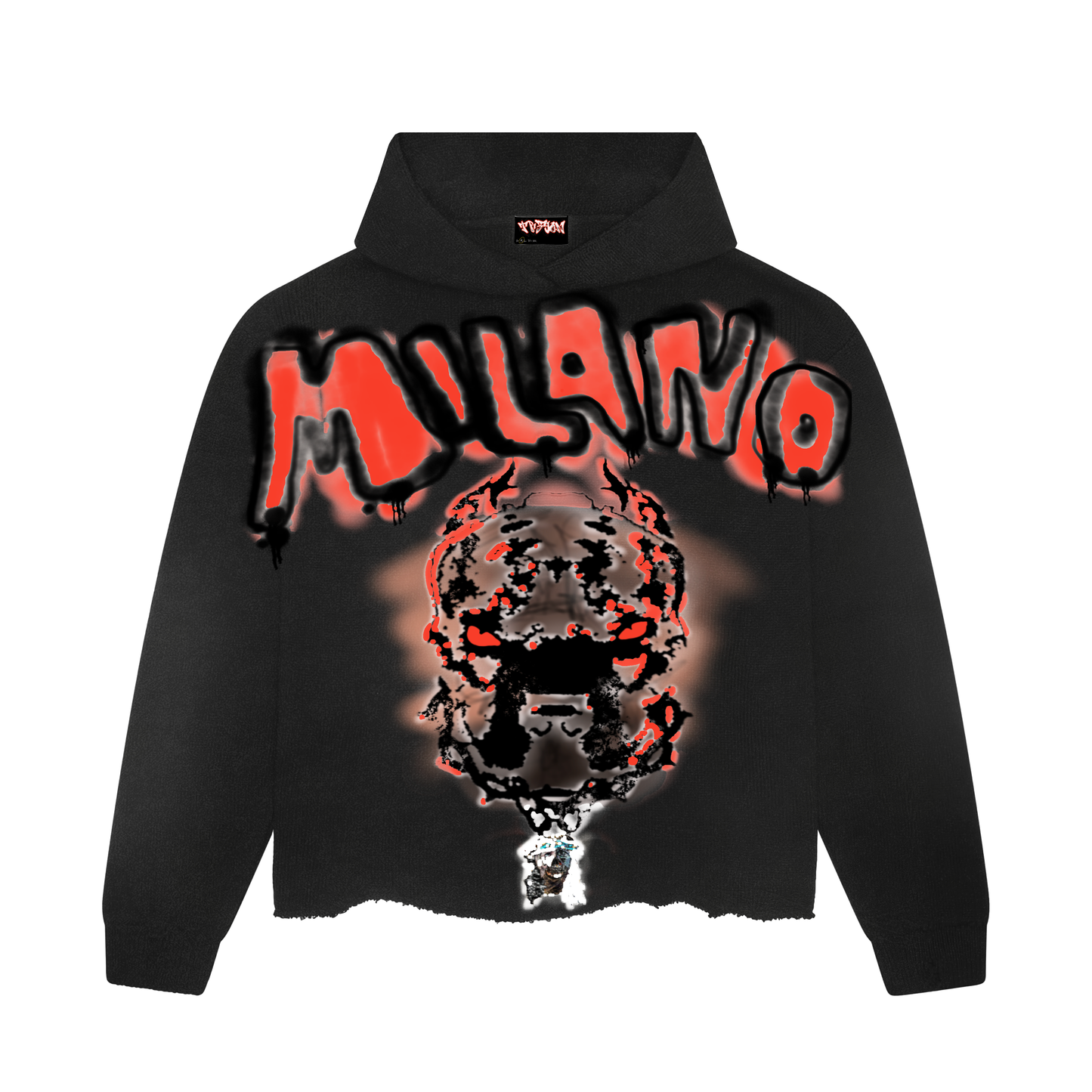 MILANO Oversized Hoodie - Midnight Wraith
