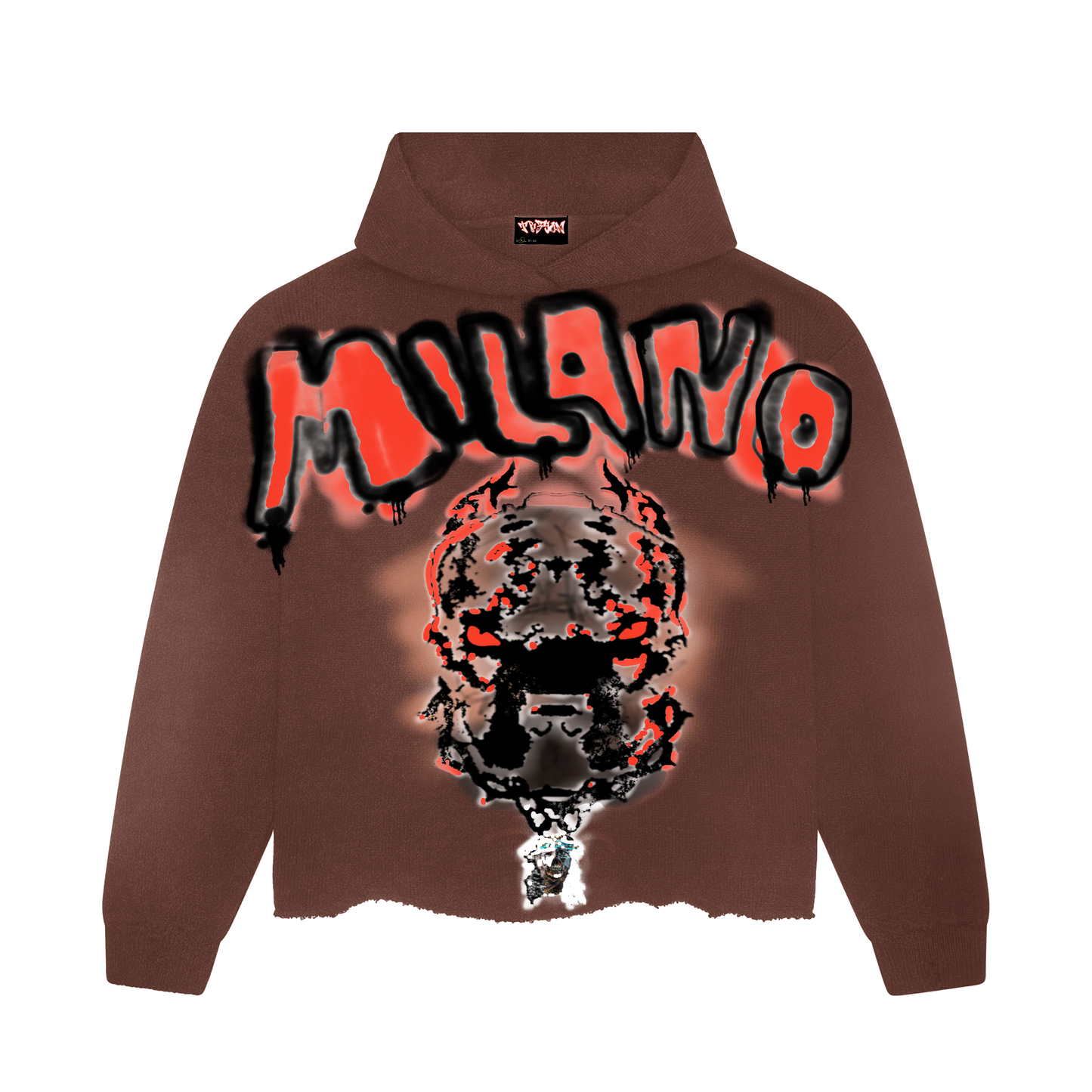 MILANO Oversized Hoodie - Bone Dust Brown