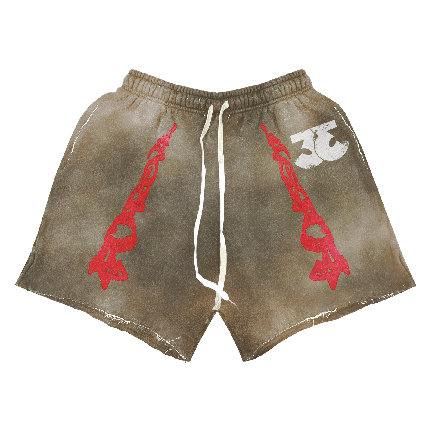 Olive Green TRӠYON Shorts (Unisex)