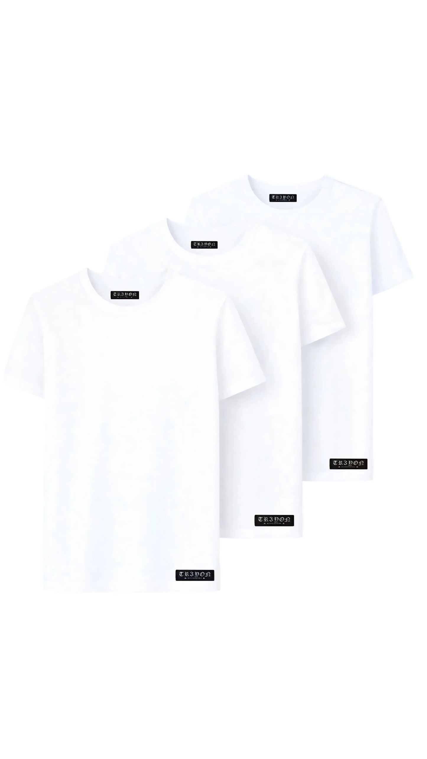 TRӠYON No. 02 Essential Tee - 3 Pack