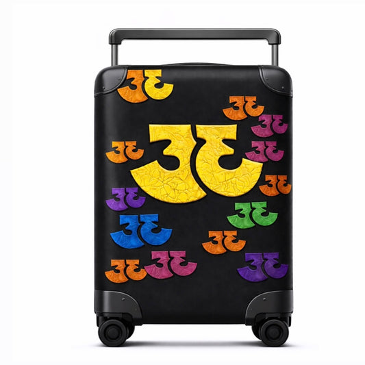 TRӠYON Check In Suitcase - Mosaïque