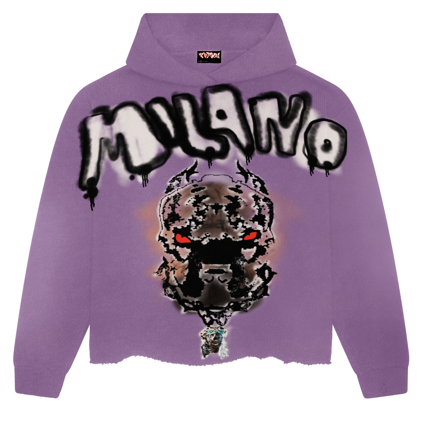 Plum Purple MILANO Oversized Hoodie (Unisex)