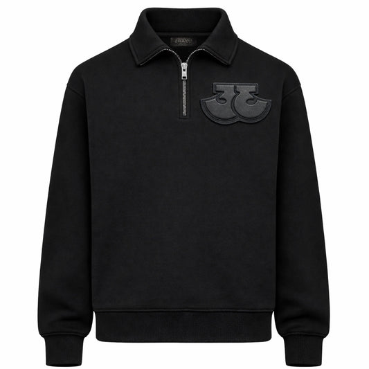 TRӠYON Quarter Zip - Onyx No. 02