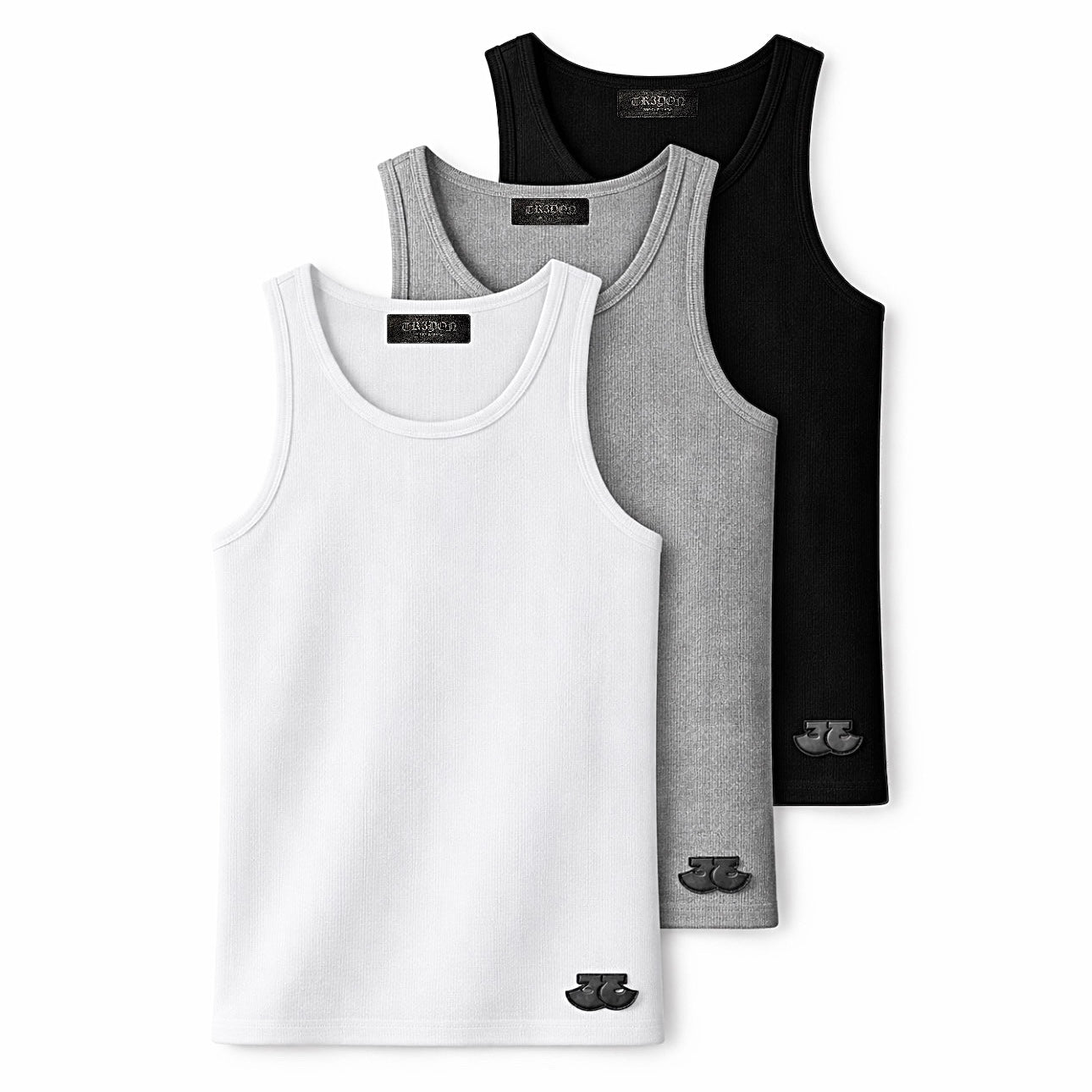 TRӠYON No. 01 Ribbed Tank - 3 Pack