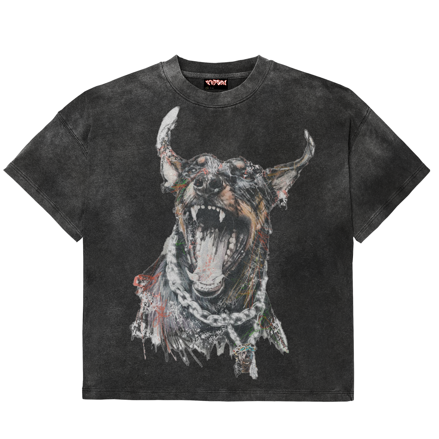 Black TRӠYON "Doberman" Tee (Unisex)