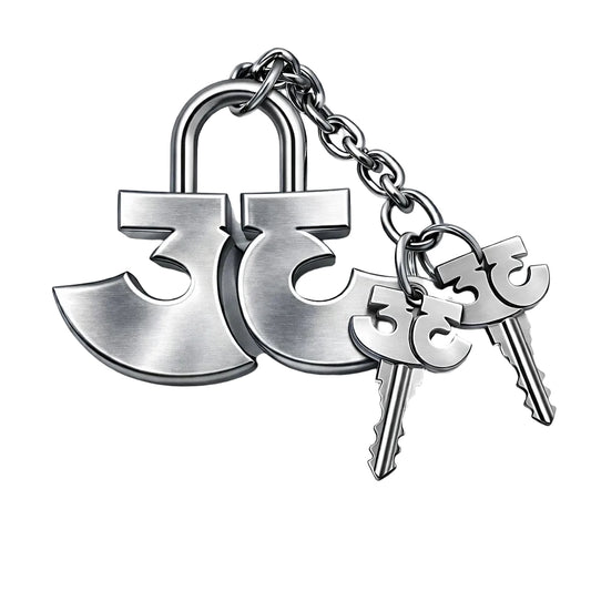 TRӠYON AURELION LOCK - ARGENT TITANIUM