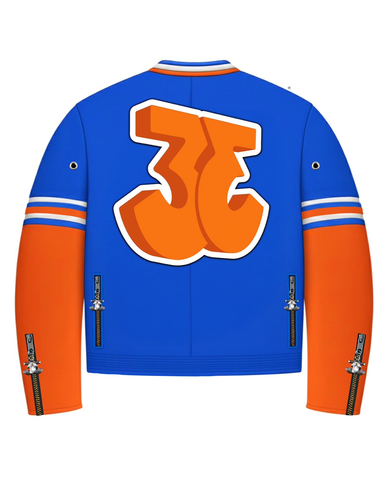 TRӠYON Leather "Biker" Jacket