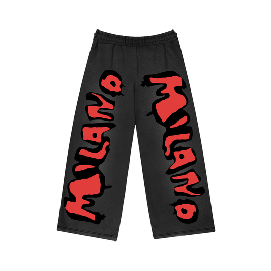 MILANO Oversized Trousers - Midnight Wraith