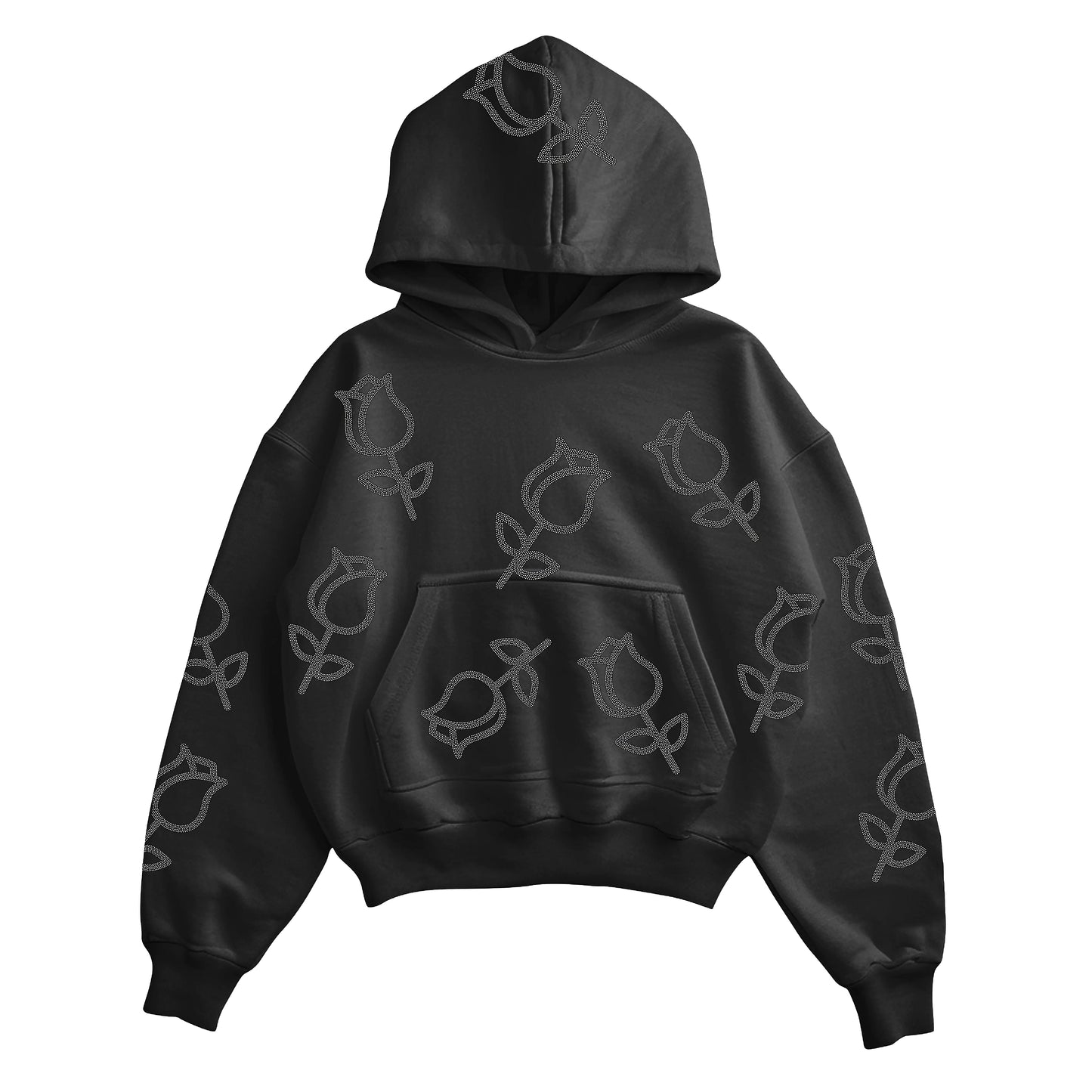 TRӠYON CROP — BLACK ICE