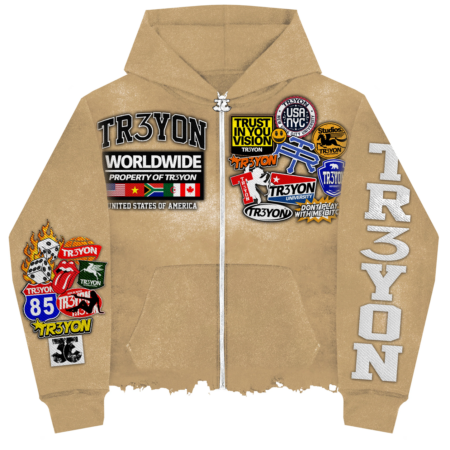 TRӠYON "Patch" Jacket (Unisex)