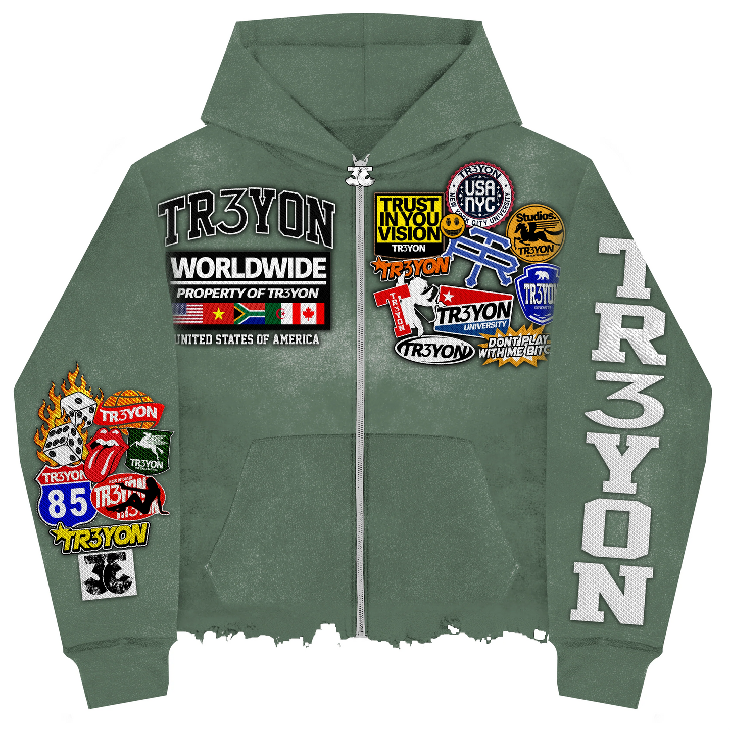 TRӠYON "Patch" Jacket (Unisex)