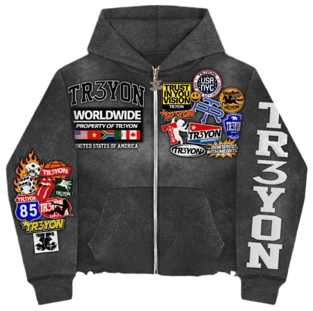 TRӠYON "Patch" Jacket (Unisex)