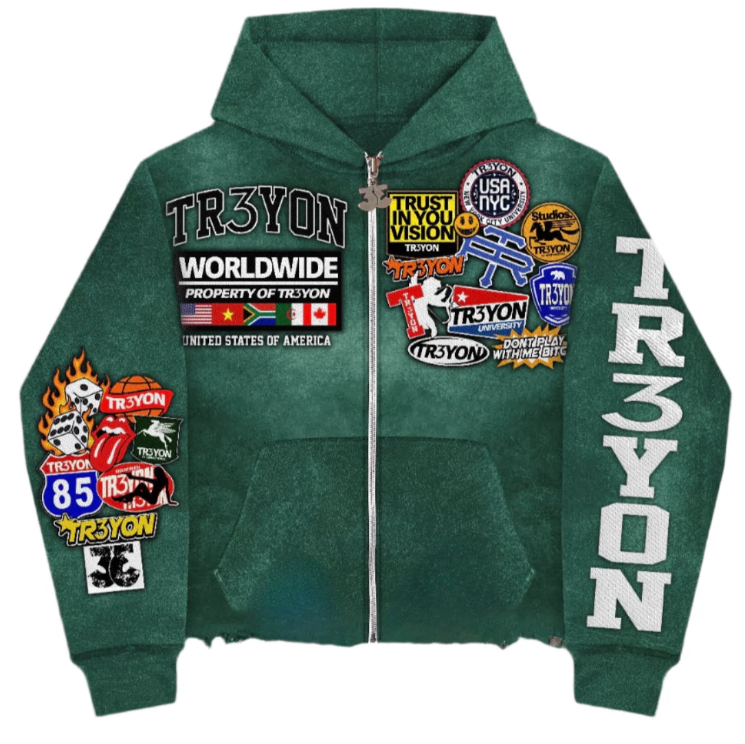 TRӠYON "Patch" Jacket (Unisex)