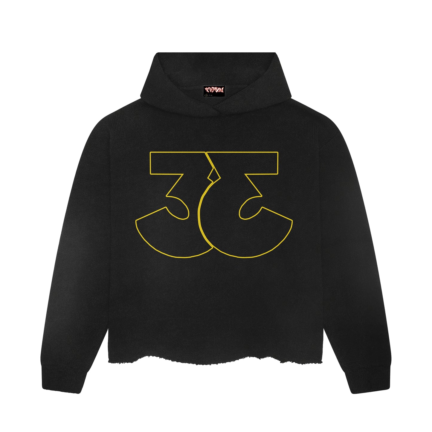 Black TRӠYON "Logo" Hoodie (Unisex)