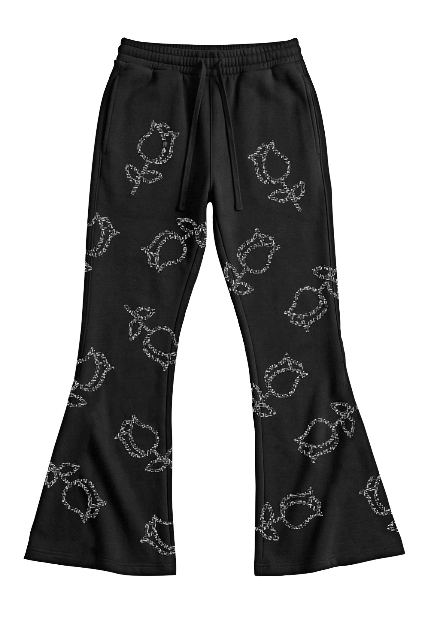 TRӠYON BELLBOTTOMS — BLACK ICE